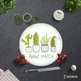 Decorita Perfect Match | Cam Kesme Tahtası - Cam Kesme Tablası | Çap 32cm - 32 cm