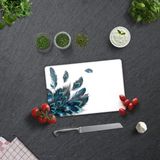 Decorita Plumas Desen | Cam Kesme Tahtası-Cam Kesme Tablası | 20cm x 30cm
