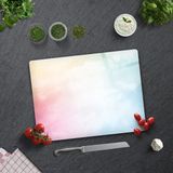 Decorita Renkli Değişim | Cam Kesme Tahtası - Cam Kesme Tablası | 30 cm x 40 cm - 30 x 40 cm