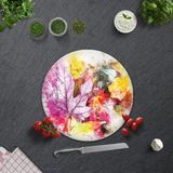 Decorita Renkli Sonbahar | Cam Kesme Tahtası - Cam Kesme Tablası | - 32 cm