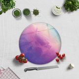 Decorita Renkli Tuval | Cam Kesme Tahtası - Cam Kesme Tablası | Çap 32cm - 32 cm