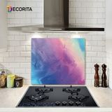 Decorita Renkli Tuval | Cam Ocak Arkası Koruyucu | 52cm x 60cm - 52 x 60 cm