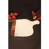 Decorita Saplı Cam Kesme Tahtası - Cam Kesme Tablası | Horizon | 28cm x 40cm