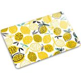 Decorita Sarı Limonlar | Cam Kesme Tahtası - Cam Kesme Tablası | - 20 x 30 cm
