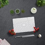 DECORITA Selçuklu Motifi Desenli | Cam Kesme Tahtası (20cm x 30cm)