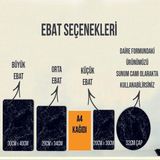 Decorita Taş Görünümlü | Cam Kesme Tahtası - Cam Kesme Tablası | Çap 32cm - 32 cm