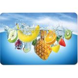 Decorita Tropik Meyveler | Cam Kesme Tahtası - Cam Kesme Tablası | 20cm x 30cm - 20 x 30 cm