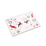 DECORITA Yılbaşı Temalı | Cam Kesme Tahtası (20cm x 30cm)