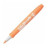 Decorite Marker Kalem Fırça Uçlu Pastel Orange
