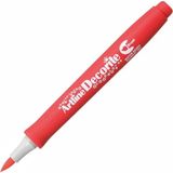 Decorite Marker Kalem Fırça Uçlu Red
