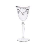 Decorium Beyaz Şarap Kadehi 6 Prc Bella Platin M00502