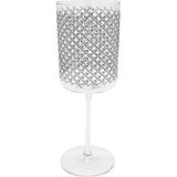 Decorium Cam 2 Li Şarap Kadehi Tartan M06555 - Şeffaf - Yeşil