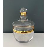 Decorium Cam Şekerlik Dalıa Altın M06467-Ab