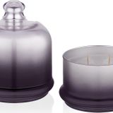 Decorium Chrome 13,3 cm 2 Parça Kapaklı Dekoratif Cam Mum 9-03020048