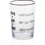 Decorium Ctrl + Alt + Delete 520 ml Su Bardağı - 1 Adet
