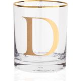 Decorium D Harfi 300 ml Viski Bardağı 9-01010618 - Şeffaf