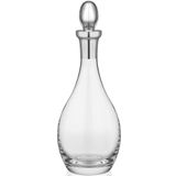 Decorium Dalia Platin Yaldızlı 850 ml Cam Şarap Şişesi 9-01040002