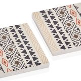 Decorium Ethnic 10x10 cm 2 Parça Mermer Bardak Altlığı 9-01150033