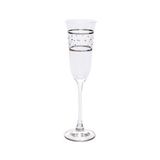 Decorium Flut Şampanya Kadehi 6 Prc Pera Platin M00545