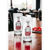 Decorium İstanbul Beyoğlu 180 ml 4 Parça Cam Rakı Bardağı 9-01010367