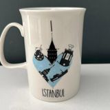 Decorıum Istanbul Mavı Kupa Teklı
