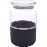 Decorium Kavanoz 15 x 10 cm Vision Black Platin M06305-AB