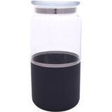 Decorium Kavanoz 20 x 10 cm Vision Black Platin M06304-AB