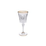 Decorium Kırmızı Şarap Kadehi, 6'lı Set, Timeless Altın, Cam
