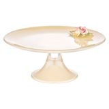 Decorium Lıvıano Florına 28 cm Ayaklı Servıs Tabagı