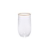 Decorium Meşrubat Bardağı 6'lı Set, Morano Altın, Çok Renkli