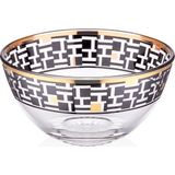 Decorium Monochrome 13,5 cm Altın Rengi Cam Kase 9-01070001 - Gold