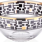 Decorium Monochrome 13,5 cm Altın Rengi Cam Kase 9-01070001