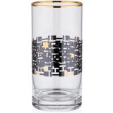 Decorium Monochrome 250 ml 6 Parça Cam Meşrubat Bardağı 9-01010002