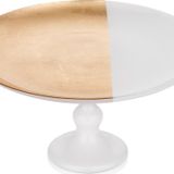 Decorium Monochrome 28 cm Ayaklı Cam Servis Tabağı 9-01150010