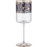Decorium Monochrome 300 ml 6 Parça Altın rengi Cam Beyaz Şarap Kadehi 9-01020002