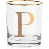 Decorium P Harfi 300 ml Viski Bardağı 9-01010623 - Şeffaf - 300 cc