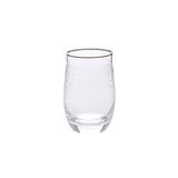 Decorium Su Bardağı 6'lı Set, Morano Platin, Renkli