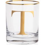 Decorium T Harfi 300 ml Viski Bardağı 9-01010626 - Şeffaf