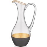 Decorium Vision Black 24 Ayar Altın Yaldızlı 1250 ml Cam Sürahi 9-01050062