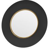 Decorium Vision Black 24 Ayar Altın Yaldızlı 15 cm Cam Tabak 9-01080018