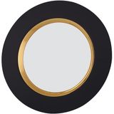 Decorium Vision Black 24 Ayar Altın Yaldızlı 32 cm Cam Tabak 9-01080022