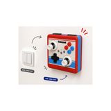Decorius Arcade Atari Oyun Kumandası Görünümlü Duvar Prizi - 2'li Anahtar Çerçevesi - Mini Joystick Dekoratif Anahtar Çerçevesi Süsü - Çocuk Odası, Gamer Odası Anahtar Süsü -Priz Çerçeve - Işık Anahtar Kapağı