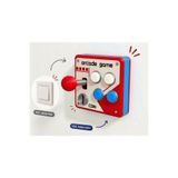 Decorius Arcade Atari Oyun Kumandası Görünümlü Duvar Prizi - Anahtar Çerçevesi - Mini Joystick Dekoratif Anahtar Çerçevesi Süsü - Çocuk Odası, Gamer Odası Anahtar Süsü - Priz Çerçeve - Işık Anahtar Kapağı