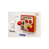 Decorius Arcade Atari Oyun Kumandası Görünümlü Sarı Kırmızı Duvar Prizi-Anahtarı Çerçevesi - Mini Joystick Dekoratif Anahtar Çerçevesi Süsü - Çocuk Odası, Gamer Odası Anahtar Süsü - Priz - Anahtar Çerçeve