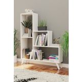 Decormet 030010080604040 Beyaz Nisa Kitaplık