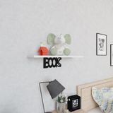 Decormet Book Beyaz Raf Seti