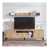 Decormet Dec-20042 Grega Safir Meşe Tv Ünitesi
