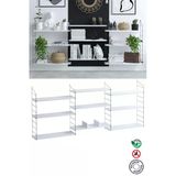 Decormet DEC0013 Lungo Raf Kitaplık