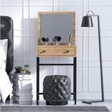 DECORMET DECORMET Mini Makyaj Masası Safir Meşe