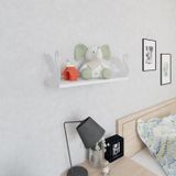 Decormet Kuğu Beyaz-Parlak Beyaz Raf Seti